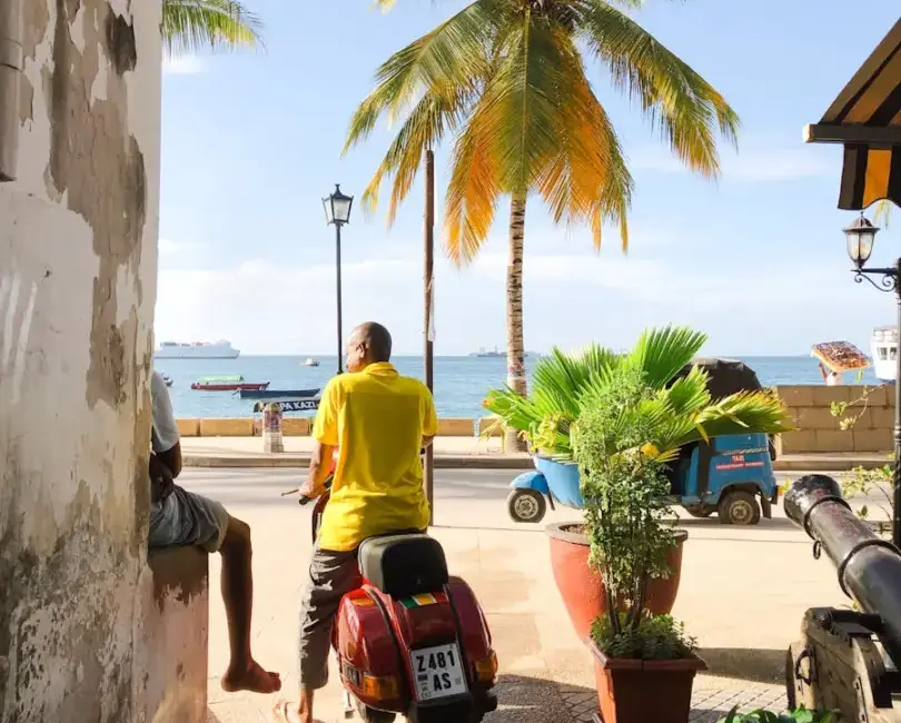 Požičanie skútra na Zanzibare