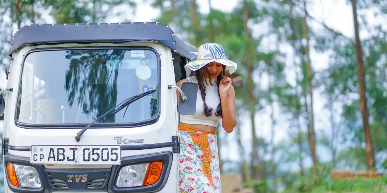 Prenájom tuk tuku na Srí Lanke