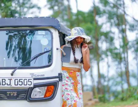 Prenájom tuk tuku na Srí Lanke