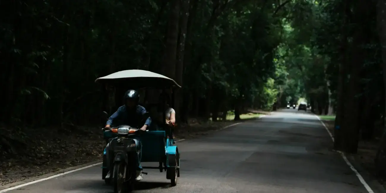 Požičanie skútra v Kambodži