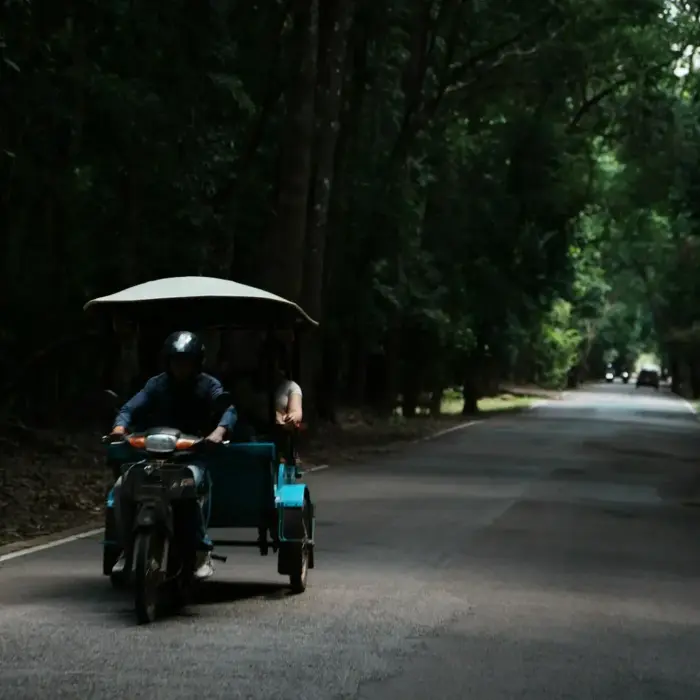 Požičanie skútra v Kambodži